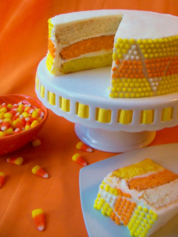 Candy Corn Cake