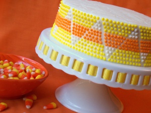Candy Corn Cake