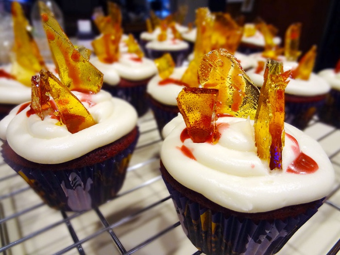 Stabby Glass Cupcakes